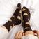 Mince Pie Christmas Socks