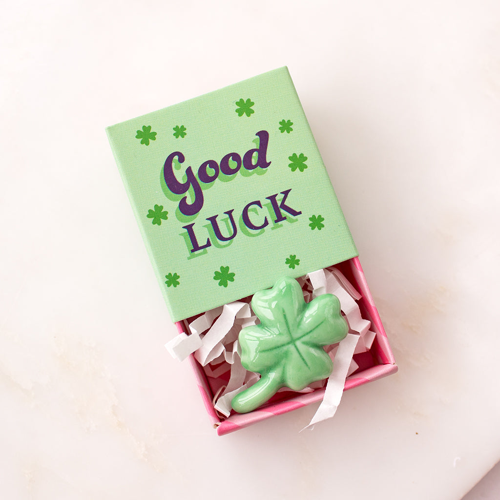 Mini Good Luck Four Leaf Clover Token | Add On lisa angel
