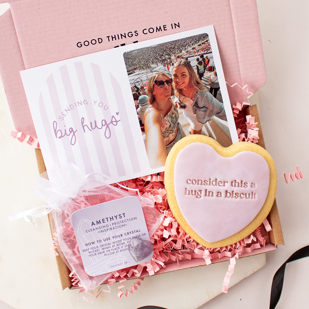 Personalised Mini Sending Hugs | Ready to Go TreatBox