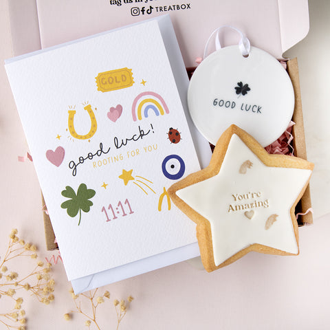 Mini Good Luck Box | Ready To Go Letterbox TreatBox – TreatBox