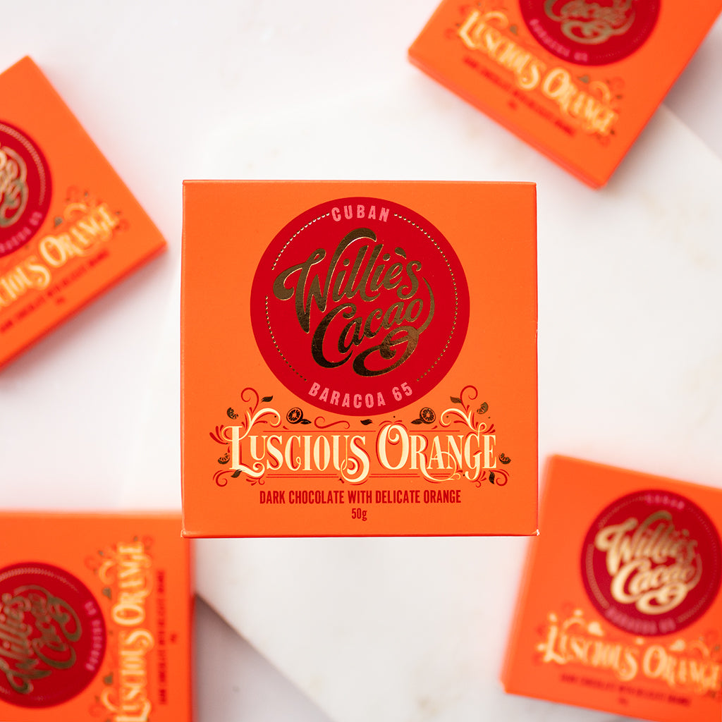 Luscious Orange, Orange Chocolate Bar