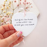 'Out Of All The Mums In The World...' Ceramic Keepsake
