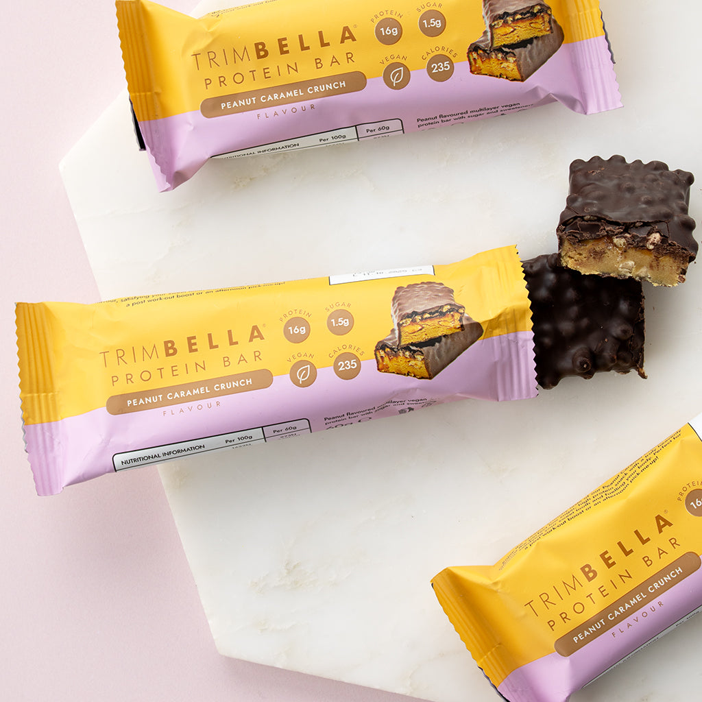 Trimbella Peanut Caramel Crunch Protein Bar
