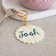 Personalised Name Green Stripe Keyring | Add on