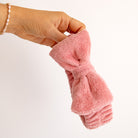 Pink Spa Bow Headband