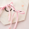 Pink Ribbon Bow Hairband