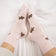 Pink Gingerbread Christmas Socks