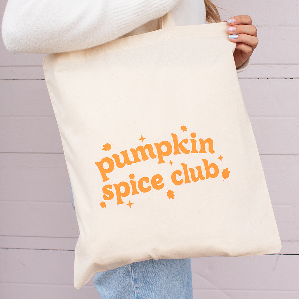 Pumpkin Spice Club Tote Bag