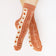 Pumpkin and Bow Socks