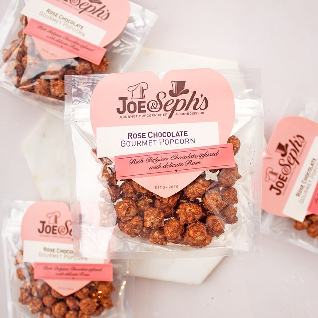 Joe & Seph's Rose Chocolate Popcorn