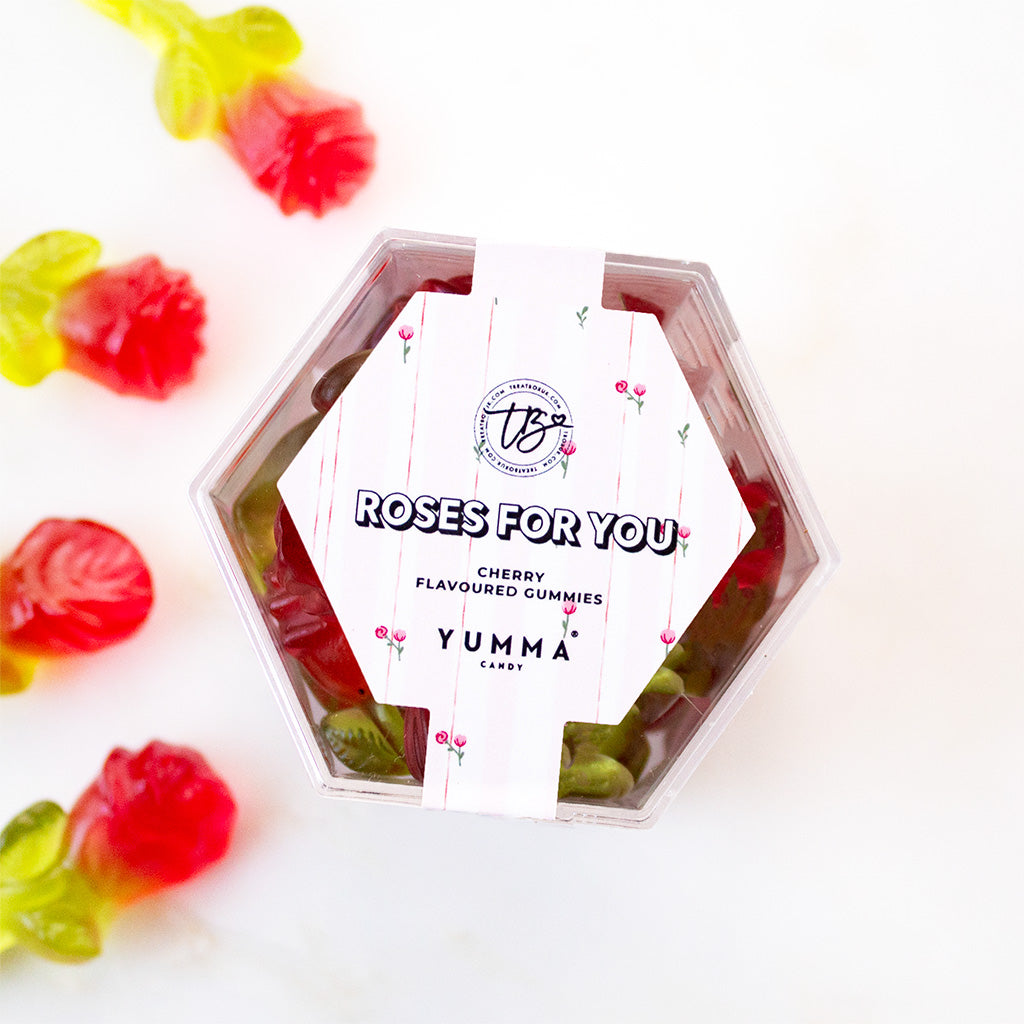 Roses For You Gummy Sweets | Yumma Candy X TreatBox