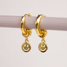 Gold or Silver Smiley Face Earrings