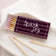 Spark Joy Decorative Matches