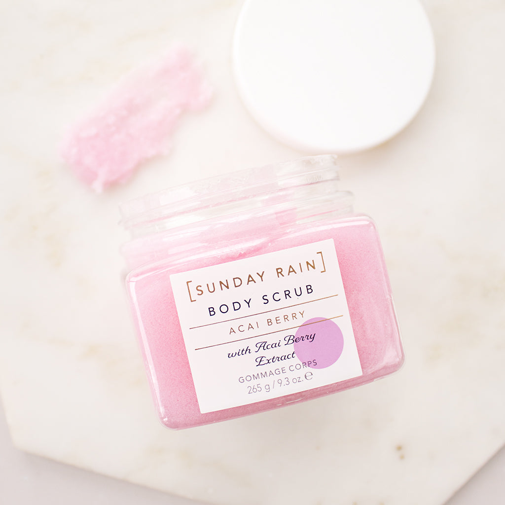 Acai Berry Body Scrub By Sunday Rain