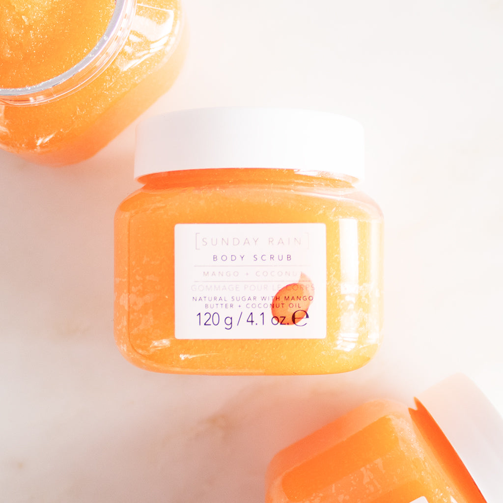 Mini Mango & Coconut Body Scrub By Sunday Rain