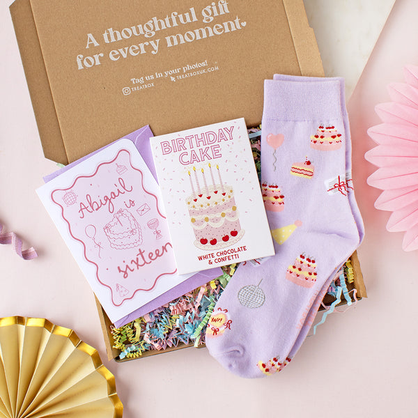 Treatbox Mini Teen Personalised Name Birthday