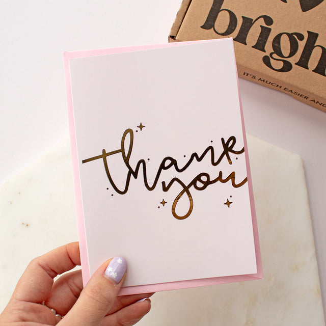 Thank You Foil Card | Add On