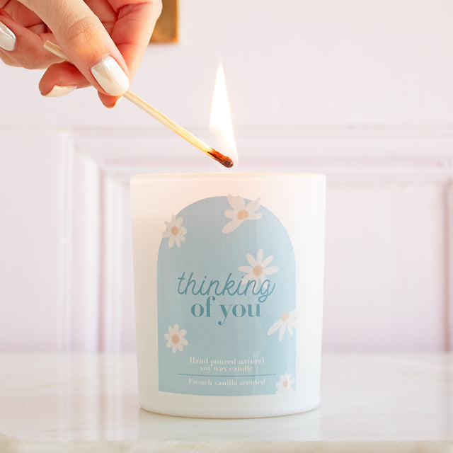 Thinking of you Vanilla Candle | Add on