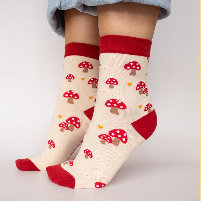 Toadstool Socks