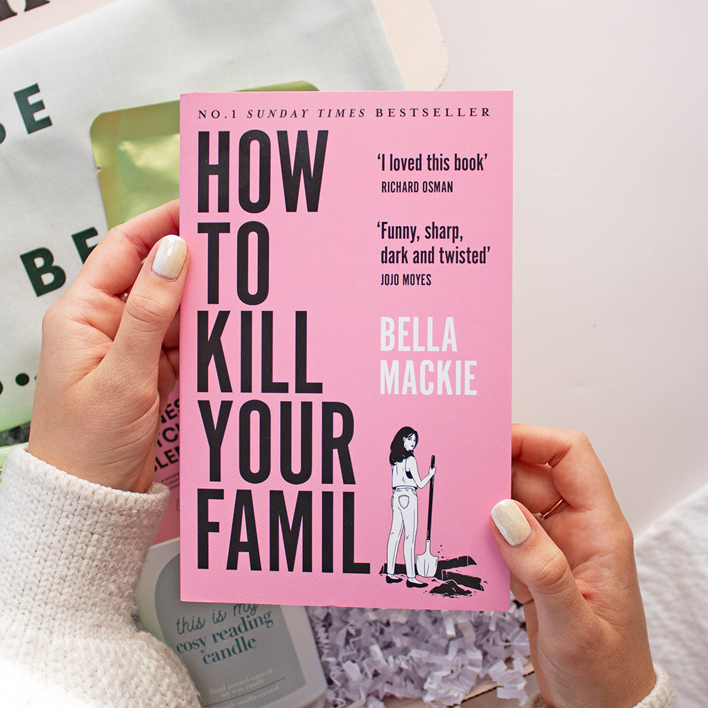 Book Lovers Essentials | Ready to Go TreatBox how to kill your family bella mackie