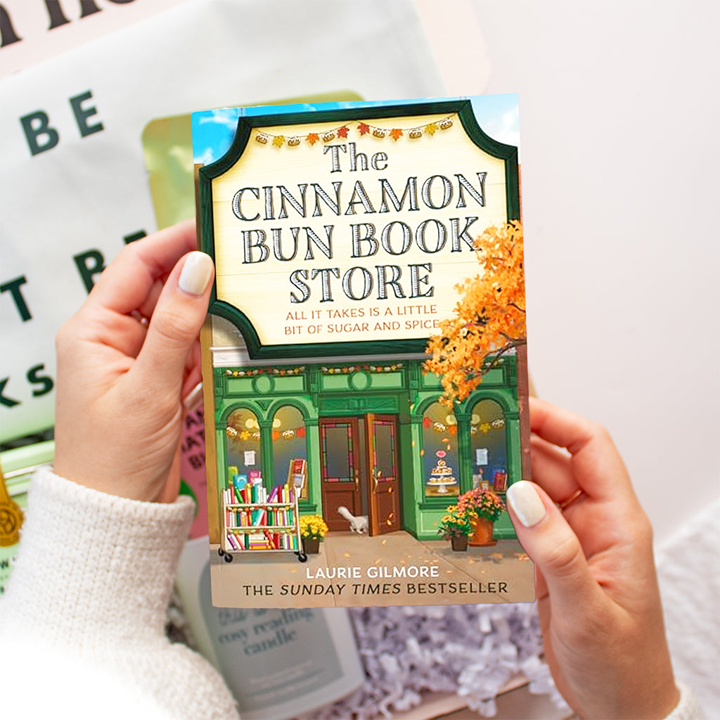 Book Lovers Essentials | Ready to Go TreatBox the cinnamon bun book sotre