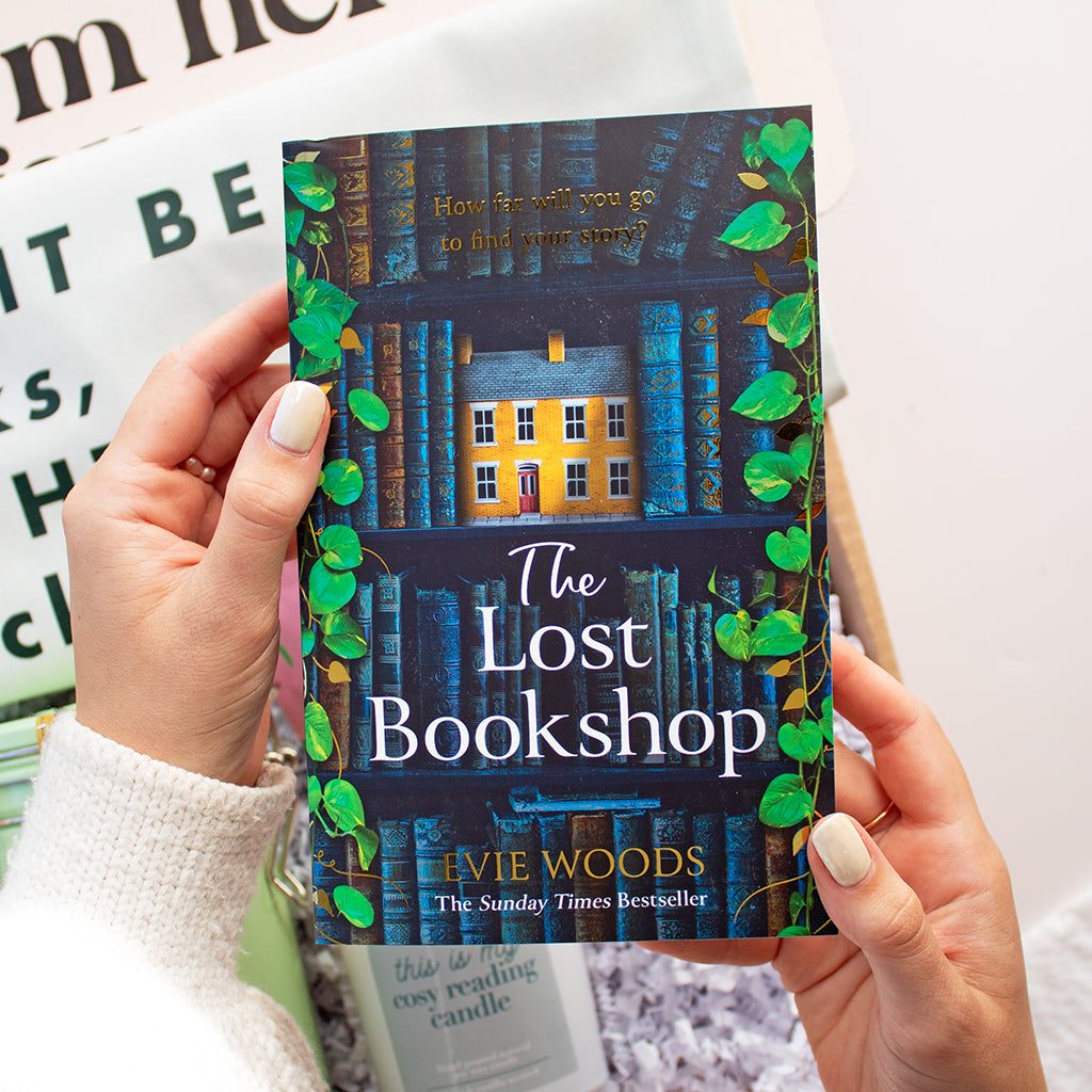 Book Lovers Essentials | Ready to Go TreatBox the lost bookshop evie woods