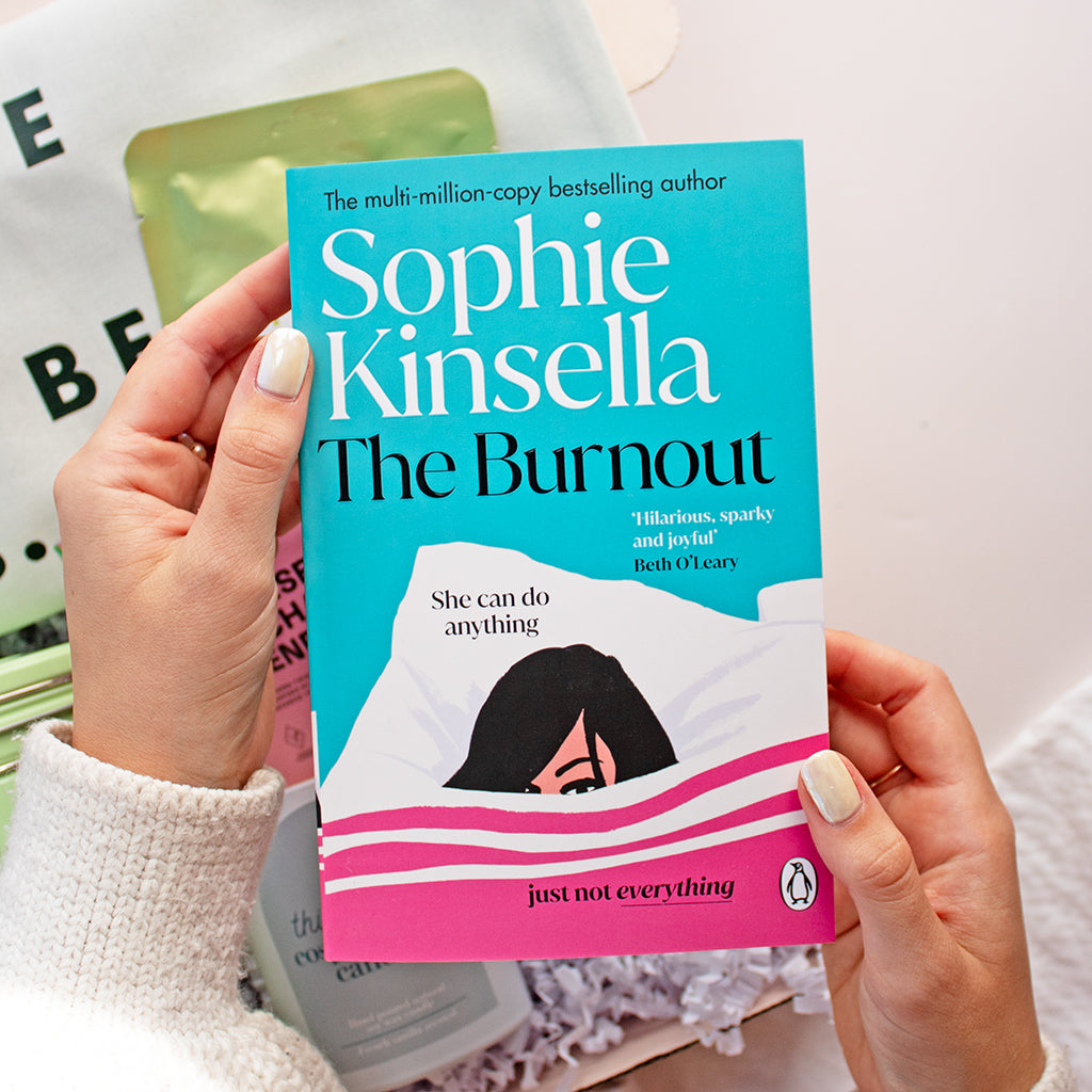 Book Lovers Essentials | Ready to Go TreatBox the burnout sophie kinsella