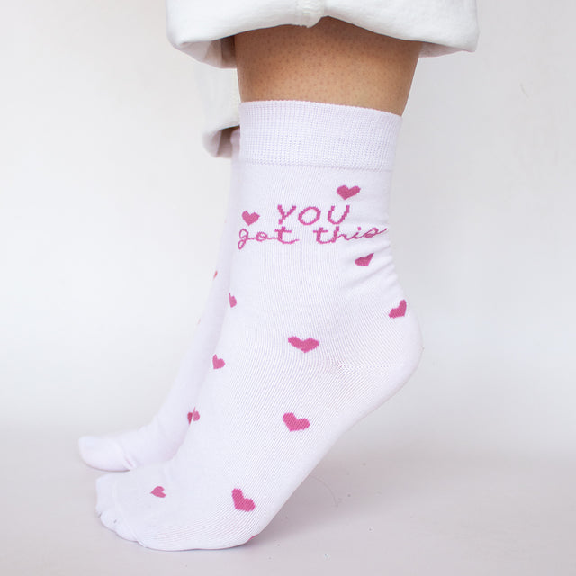 Pink You Got This Socks