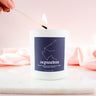 Personalised Star Sign French Vanilla Scented Candle