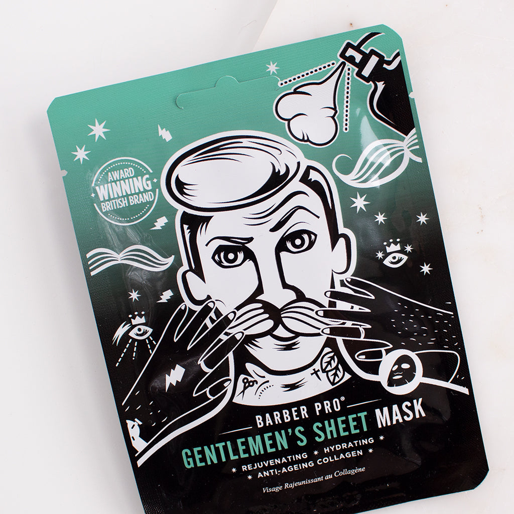 Barber Pro Gentlemens Sheet Mask