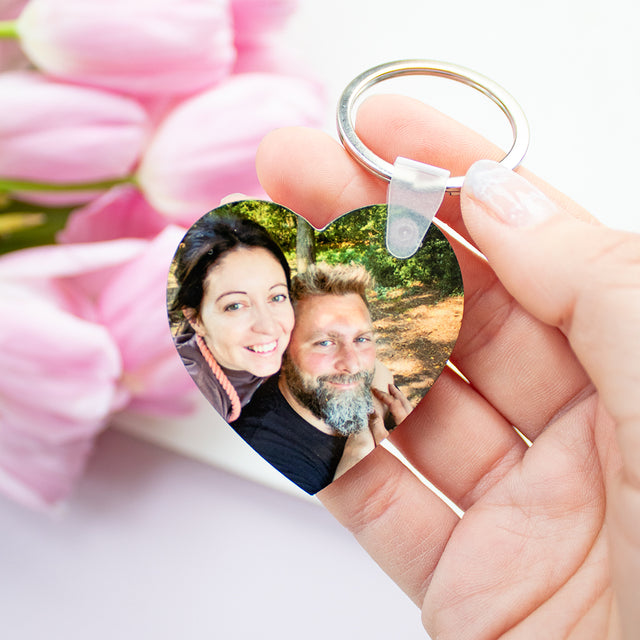 Photo Heart Keyring - Add on