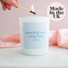 Sending you a Big Hug French Vanilla Scented Candle | Add on