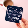 The Most Amazing Auntie Coaster