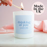Thinking of you french vanilla Candle | Add on