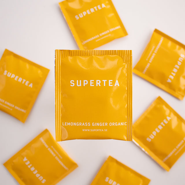 Supertea Lemongrass Ginger Organic Enveloped Tea